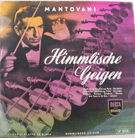 Albumcover Mantovani - Himmlische Geigen (25 cm)